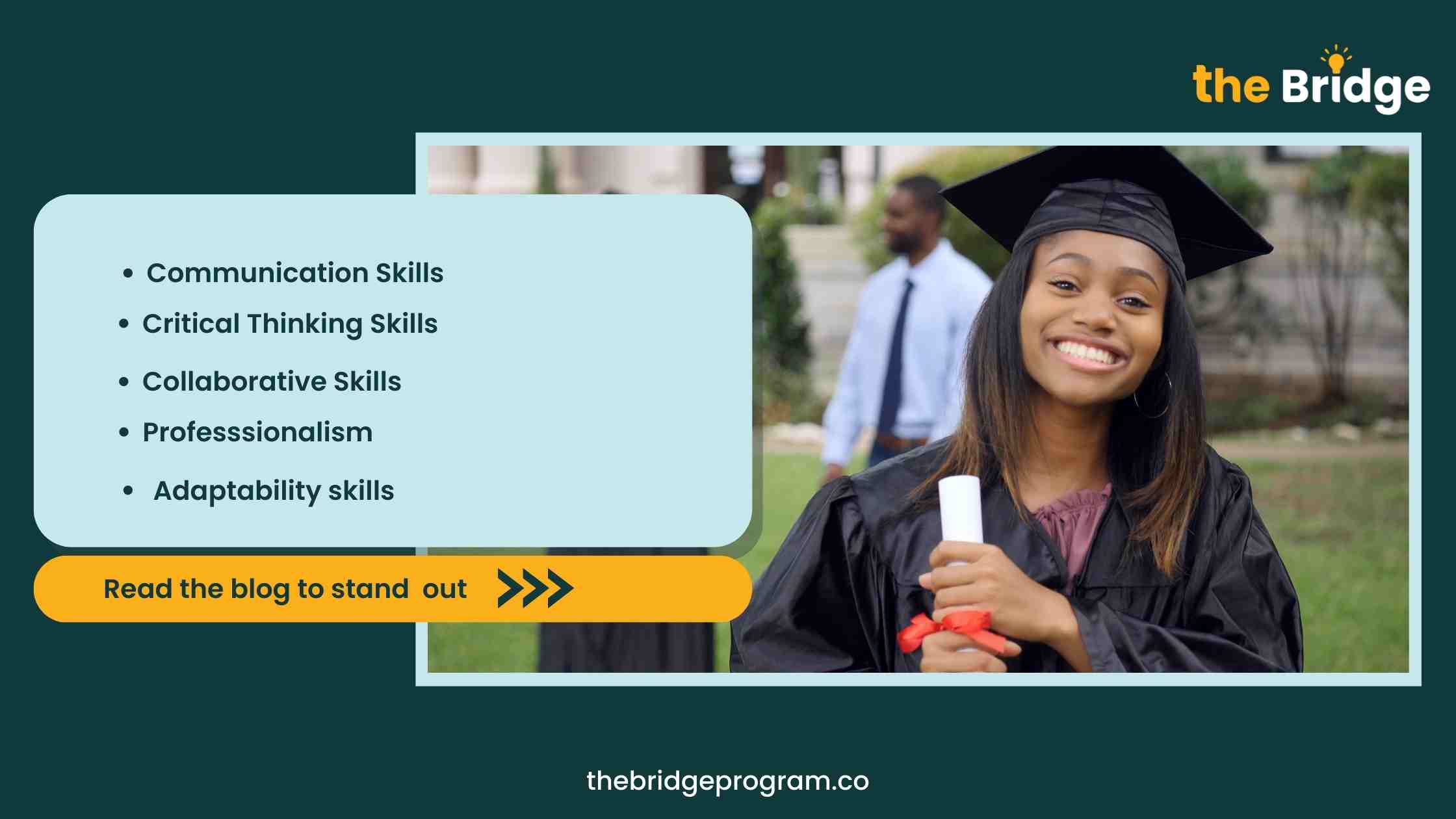 an illustratipn by The Bridge Program on The top 5 skills employers look for in new graduates